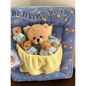 NWT 2003 Bedtime Bear Stories Plush Book